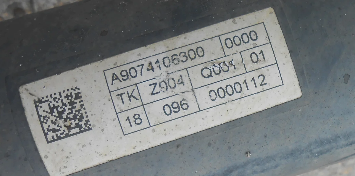 Mercedes Sprinter W906 Antriebswelle A9074106300 image 6