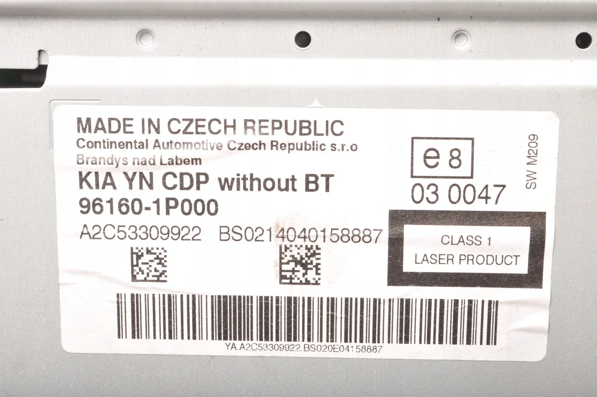 Radio Kia OE 96160-1P000 image 3