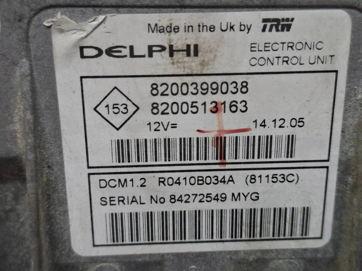 Engine Control Unit RENAULT 1.5 DCI image 4