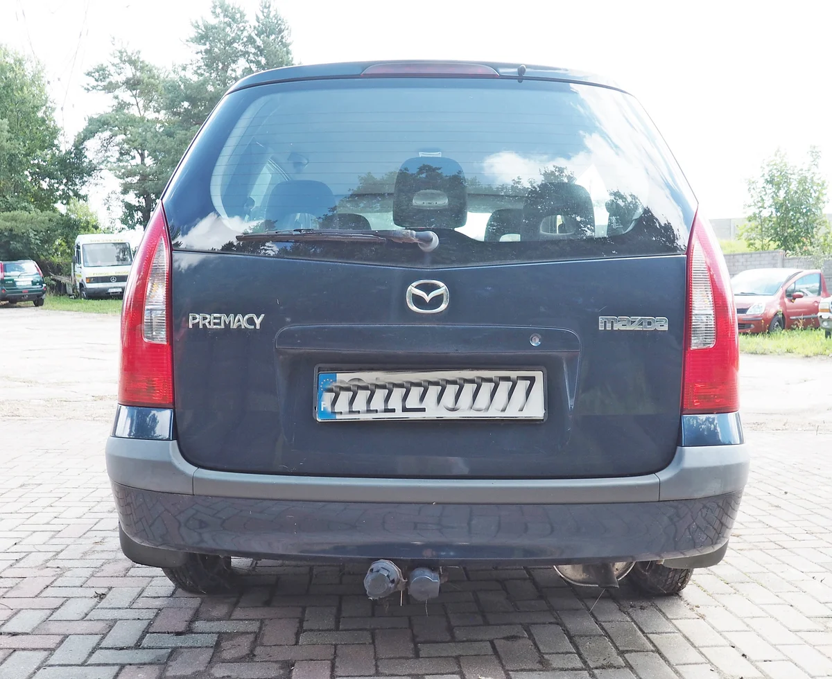 Mazda Premacy Cache-bagages Gris Original image 6