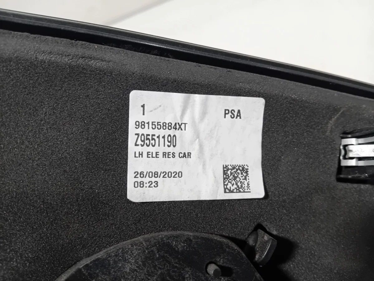 Opel Vivaro ulkopeili vasen 98155884XT