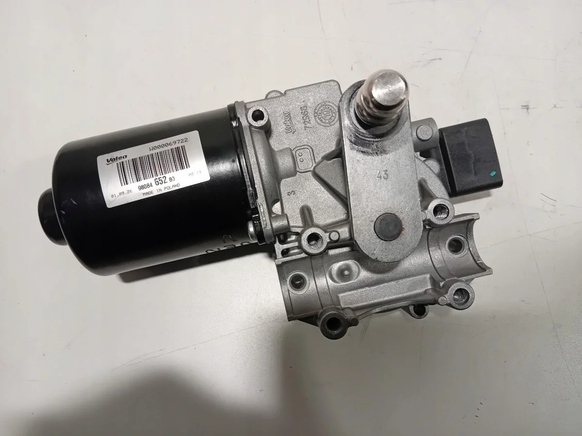 Opel Vivaro Vindrutetorkarmotor 9808465280 image 3
