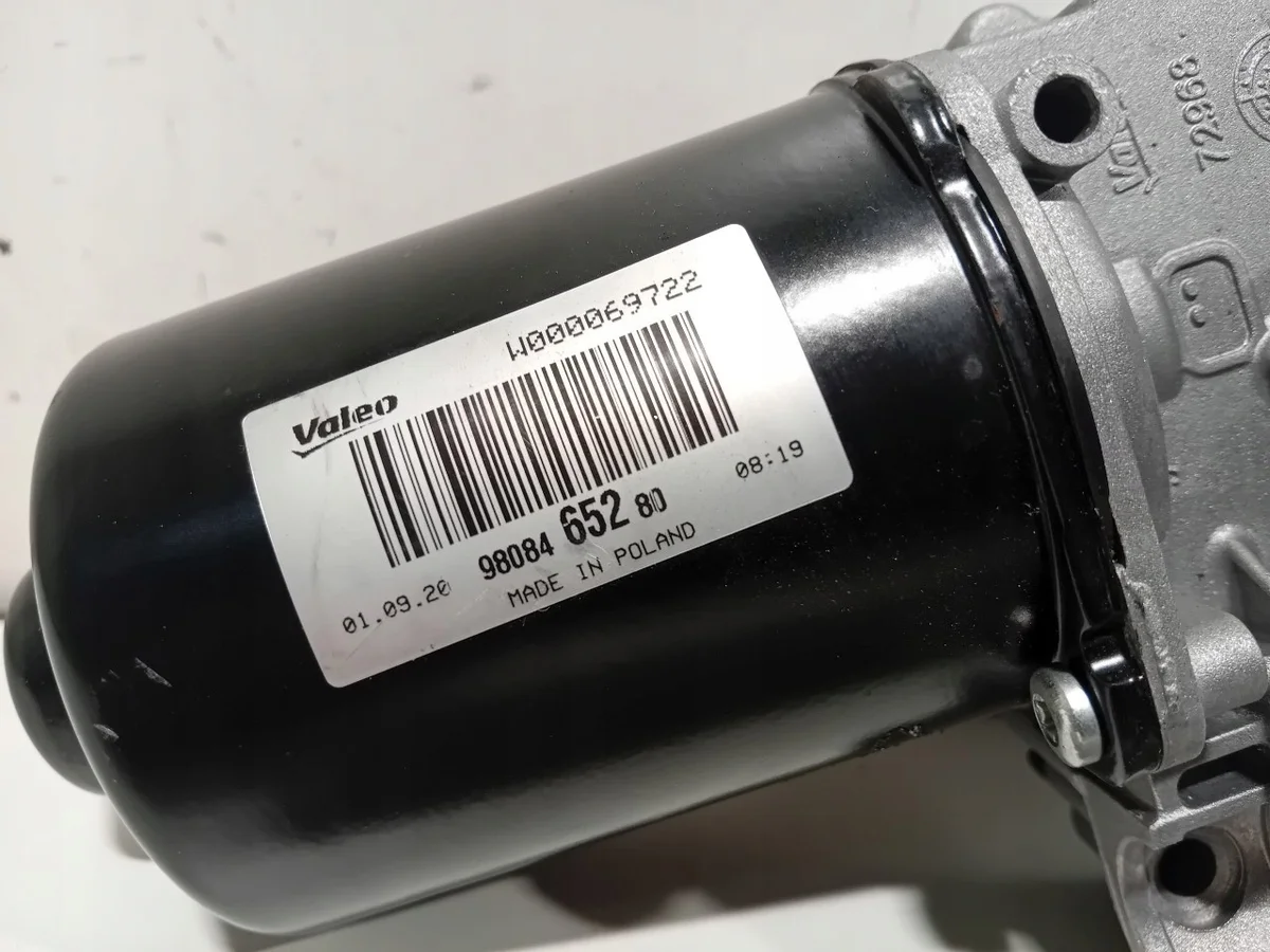 Opel Vivaro Vindrutetorkarmotor 9808465280 image 4