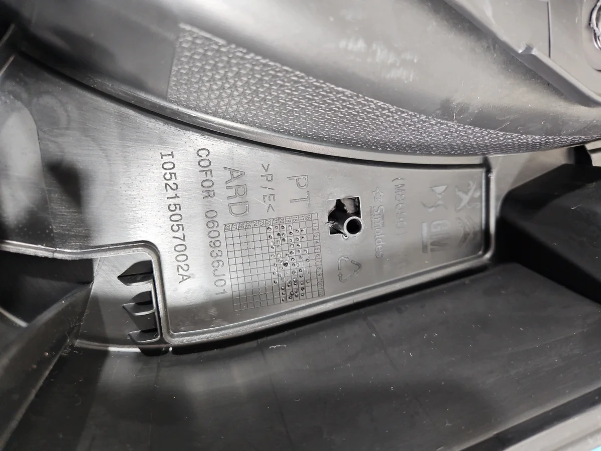 Türverkleidung hinten rechts Peugeot Rifter image 5