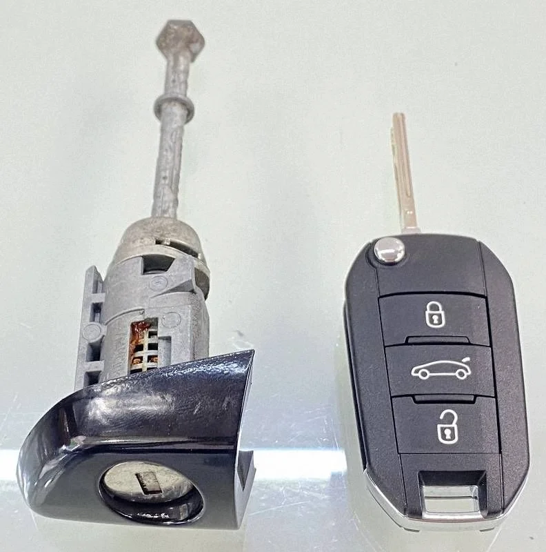 Chave Opel Corsa F 20R 9817859677 Usada