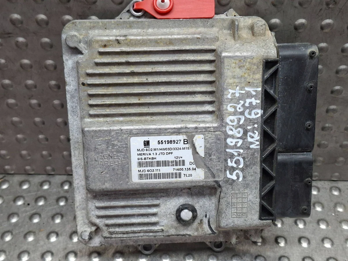 Engine Control Unit 55198927 MJD602M1 Opel Meriva