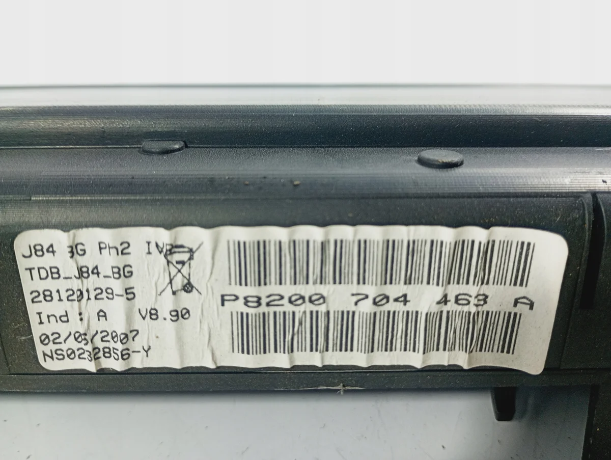Mittaristo Renault Scenic II 2005-2008 image 5