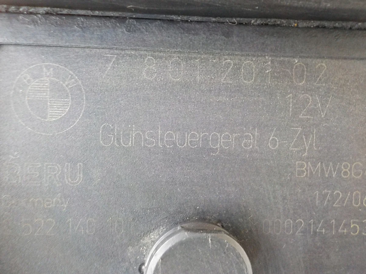 BMW E60 E61 535d hehkutulpan rele image 4