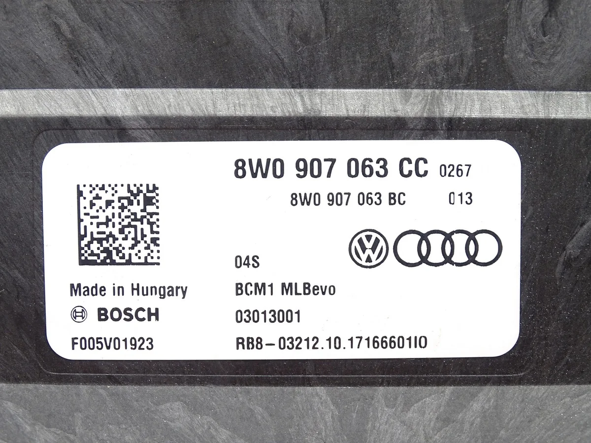 Módulo Conforto Audi A4 B9 8W0907063CC image 3