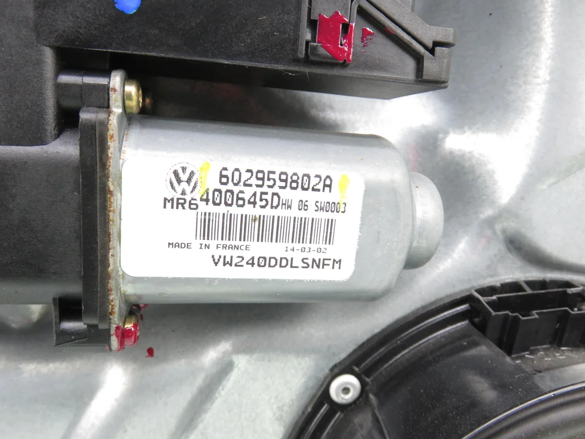 Fensterheber Vorne Links VW Polo 9N 6Q2959802A image 6