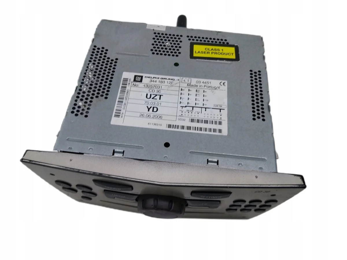 Rádio CD Opel Corsa D 13257031 Usado image 3