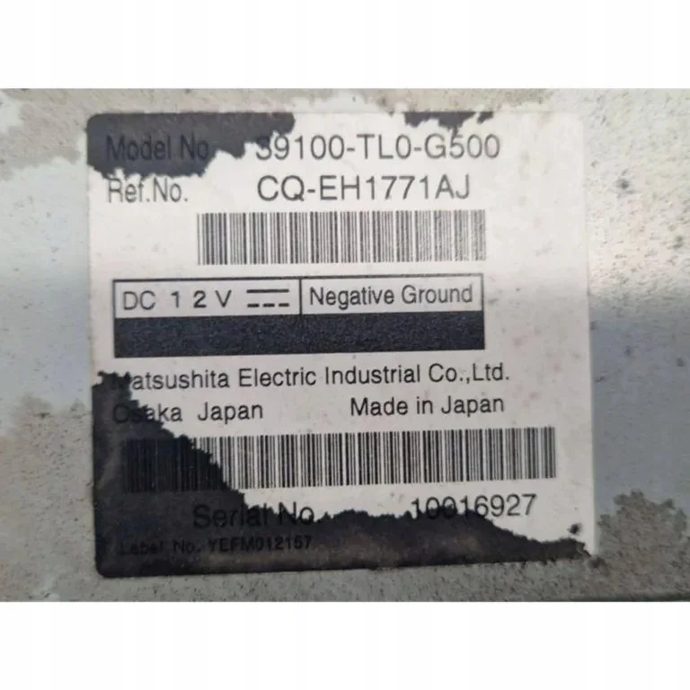 Troca CD Honda Accord VIII CQEH1771AJ Usado image 6
