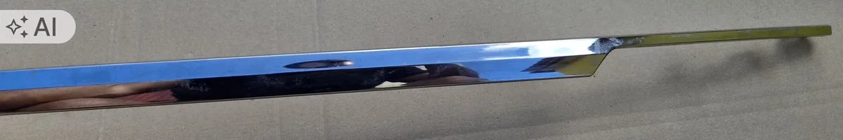 Moldura Cromada Central Parachoques Trasero VW Tiguan II
