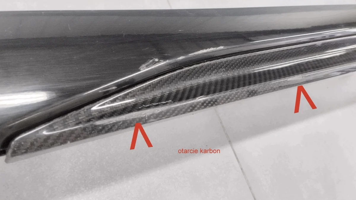 Schwellerleiste links Audi RS5 8W8 19-24 gebraucht image 6