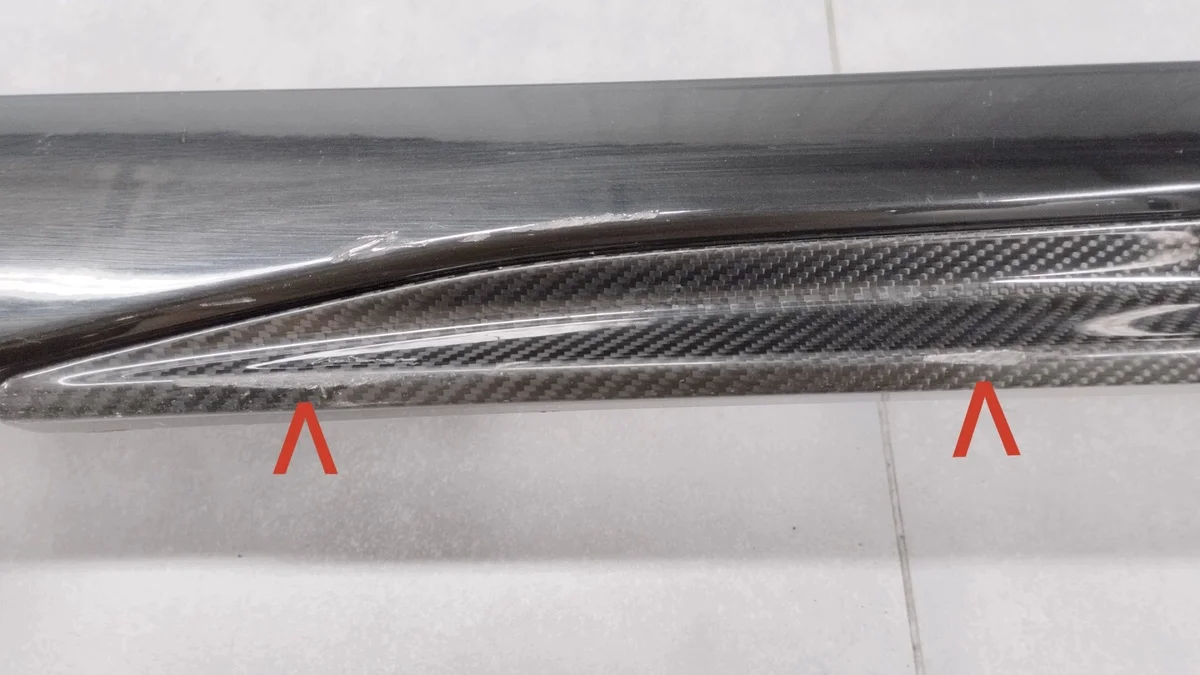 Schwellerleiste links Audi RS5 8W8 19-24 gebraucht image 7