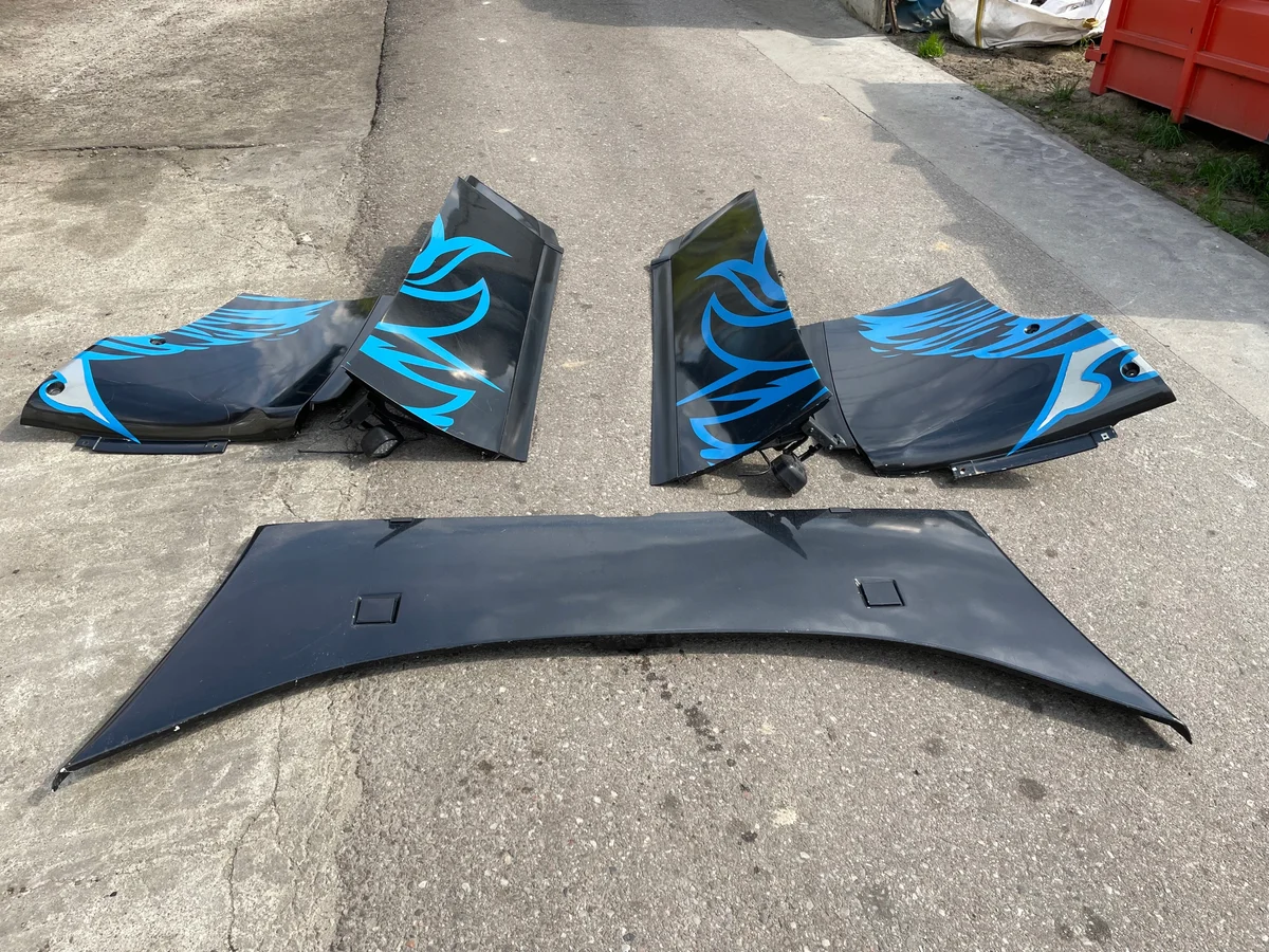 Scania R Topline Spoiler Fairings Set Used