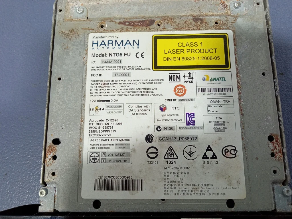 Radio Navigation Tuner Mercedes S W222 A2229006010 image 5