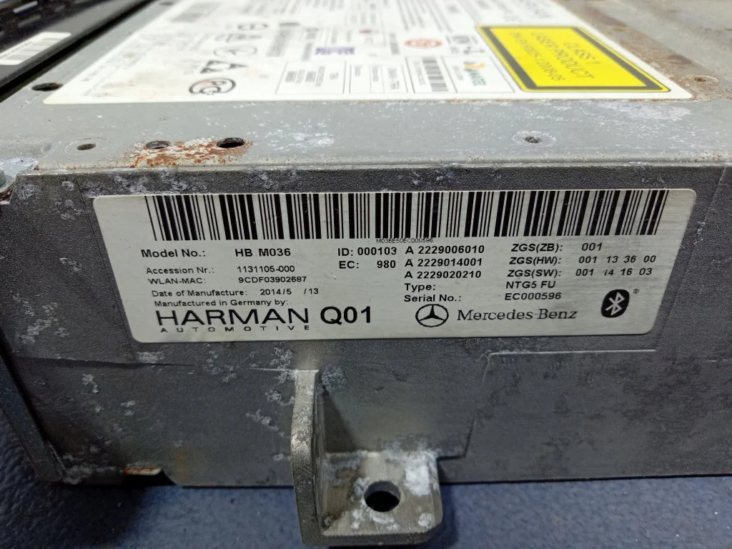 Radio Navigation Tuner Mercedes S W222 A2229006010 image 6