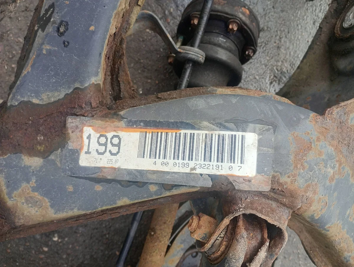 MERCEDES SLK R170 2.0 EIXO TRASEIRO OEM 4000199 image 8