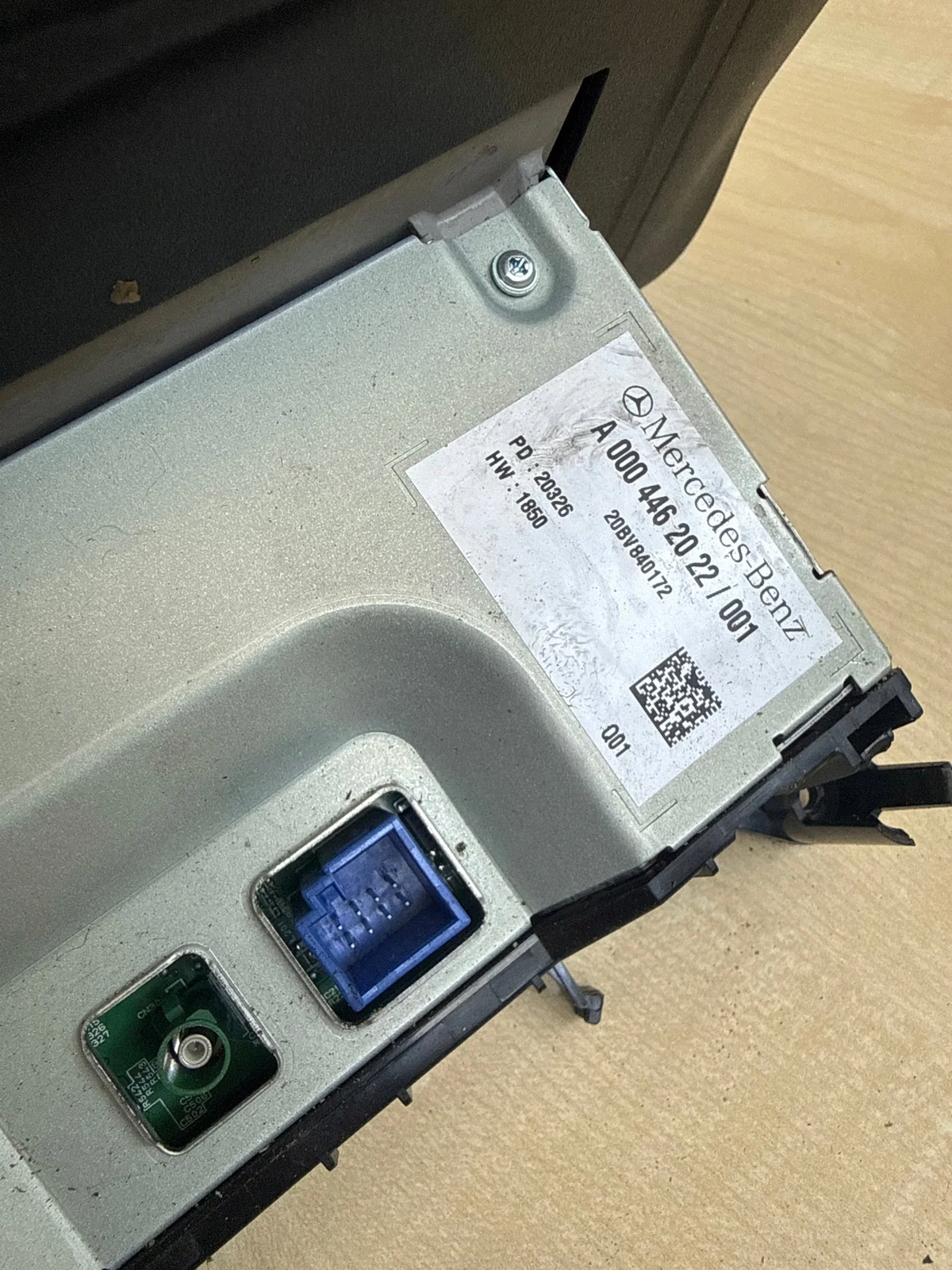 Rádio Tablet Navegação Mercedes Actros MP5 A0004462022