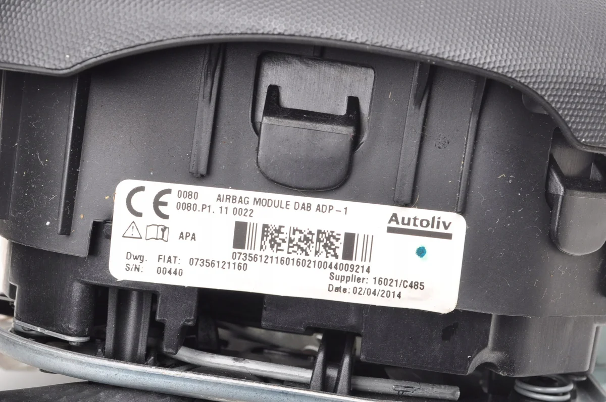 Airbag Besturing Fiat 500L 07356121160 image 3
