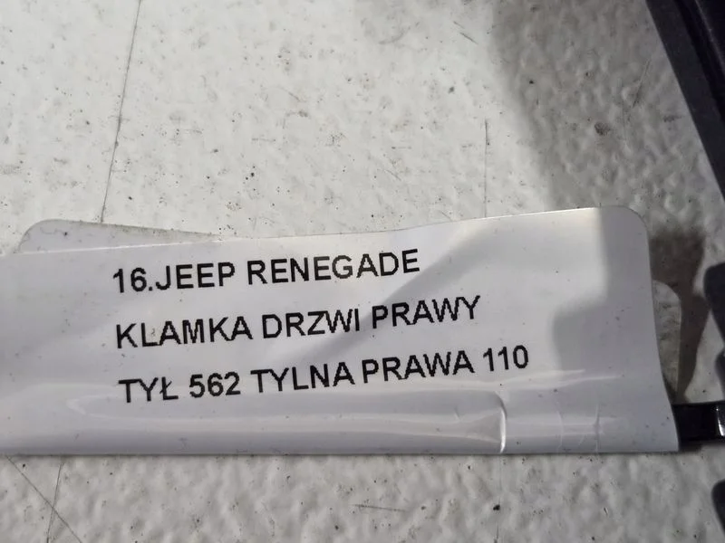 Jeep Renegade dörrhandtag höger bak image 9