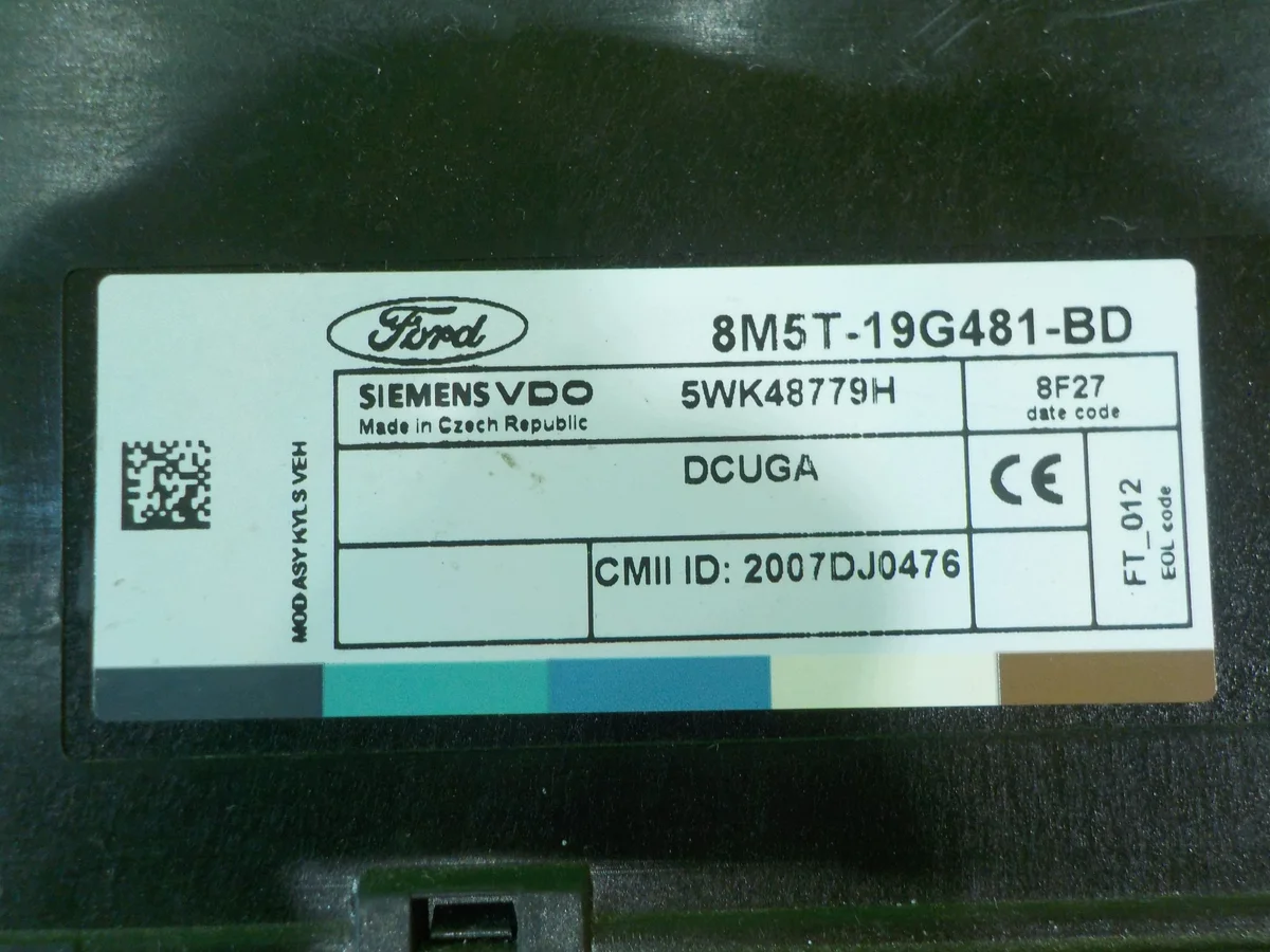 Ford Kuga Mk1 2.0 TDCI 08 Komfortmodul image 4