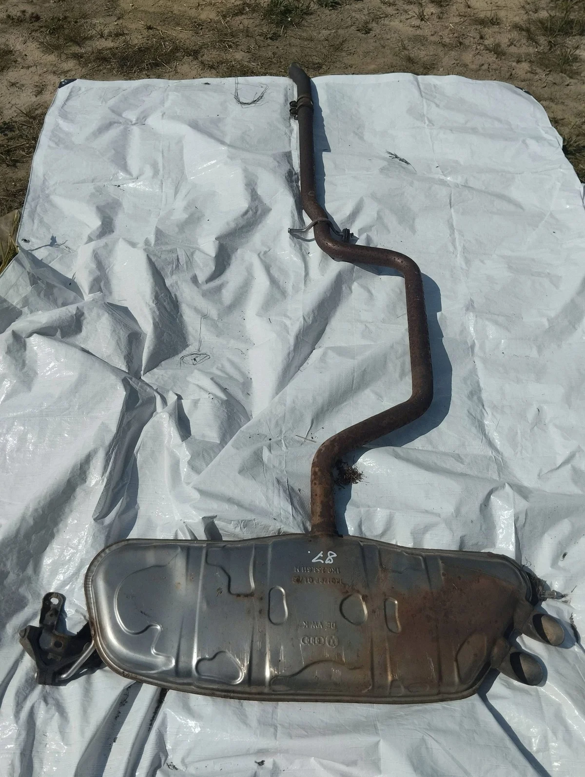 Exhaust Pipe for VW Touran Golf V Audi A3