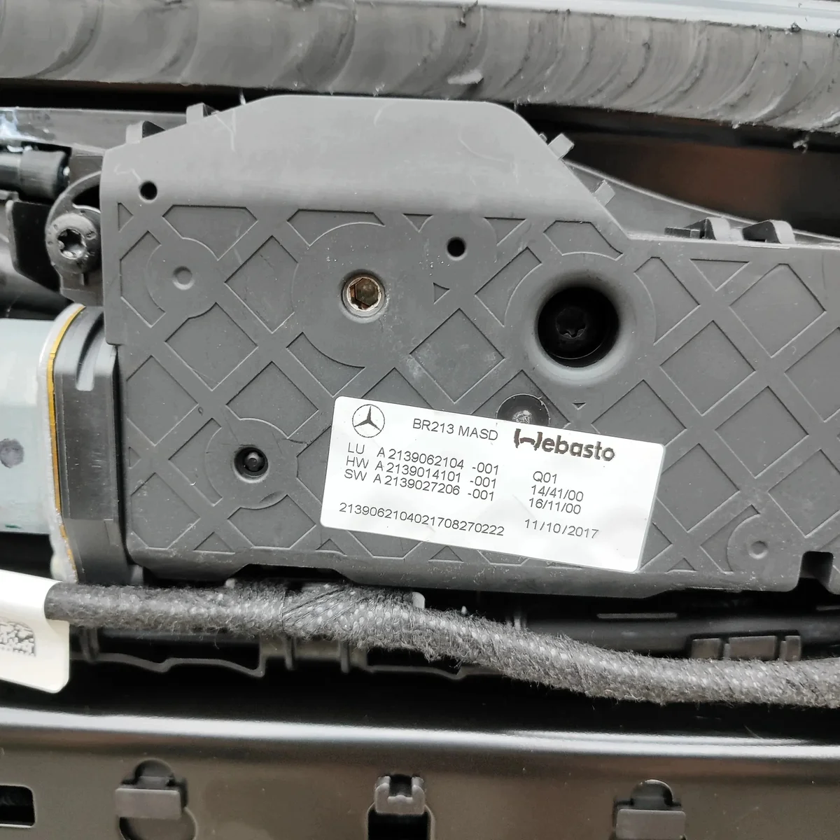 Toit ouvrant Mercedes-Benz E S213 A2137806400 image 9