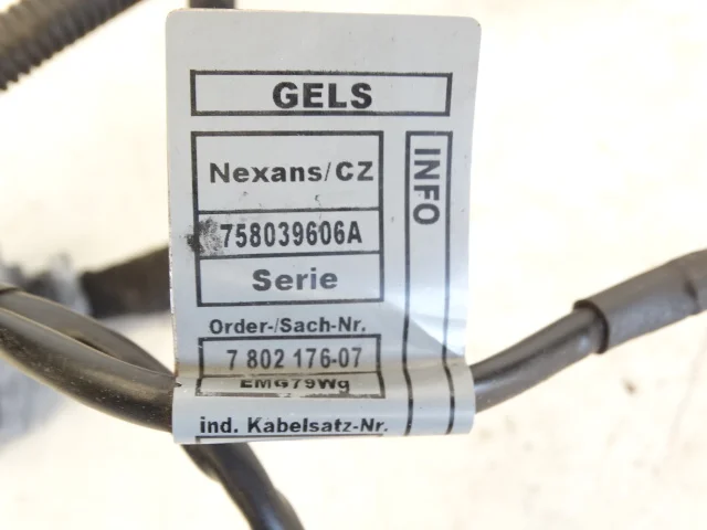 Faisceau boîte auto BMW E81 E87 E90 E91 E84 N47 image 5