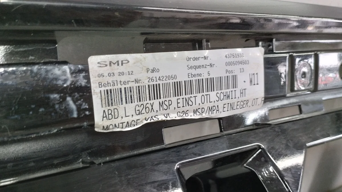 Schwellerleiste BMW i4 G26 M Paket links gebraucht image 6