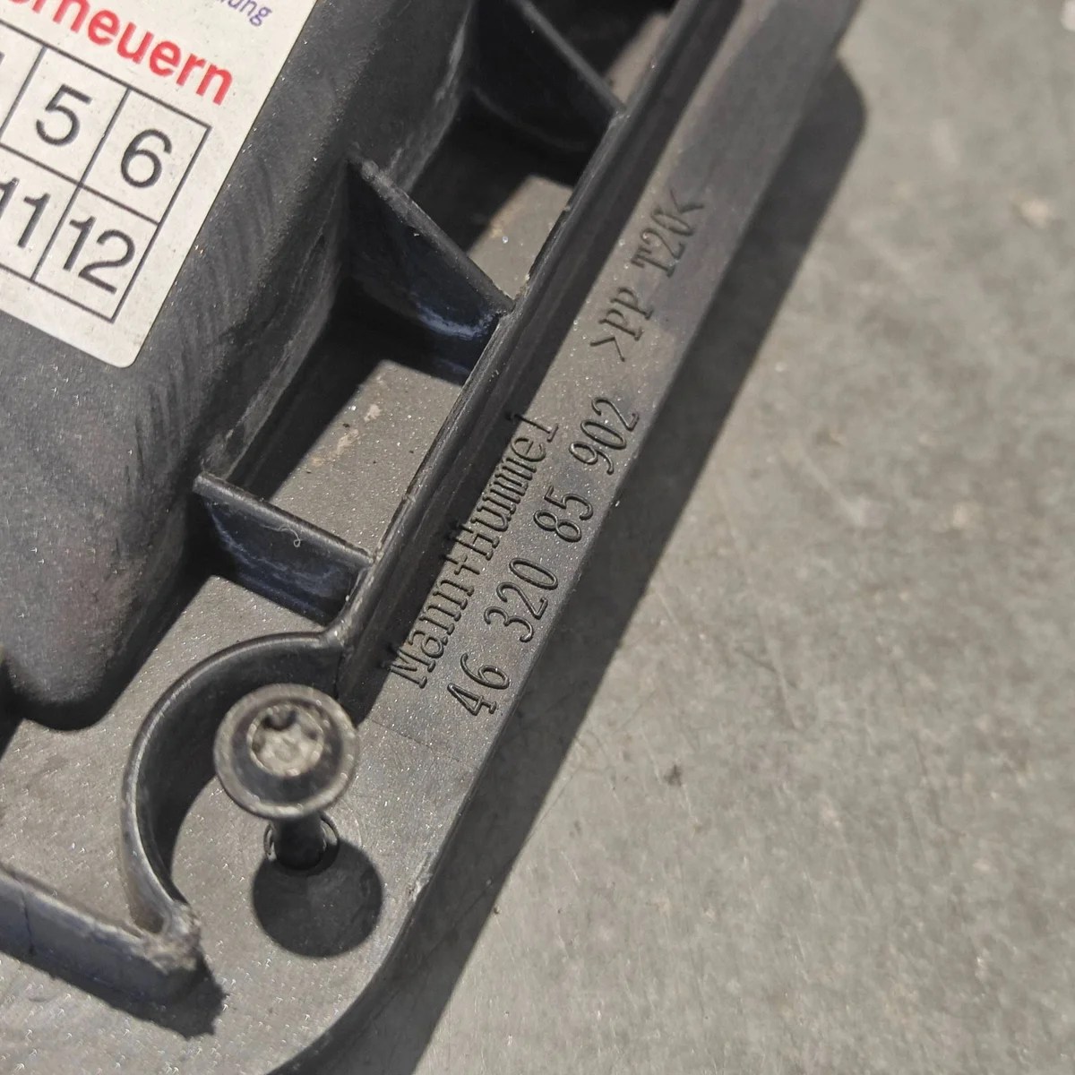 Luftfilterhus A0000902651 Mercedes-Benz 2.2 image 4