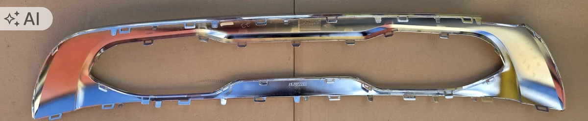 Difusor Cromado Parachoques Mercedes GLE W167