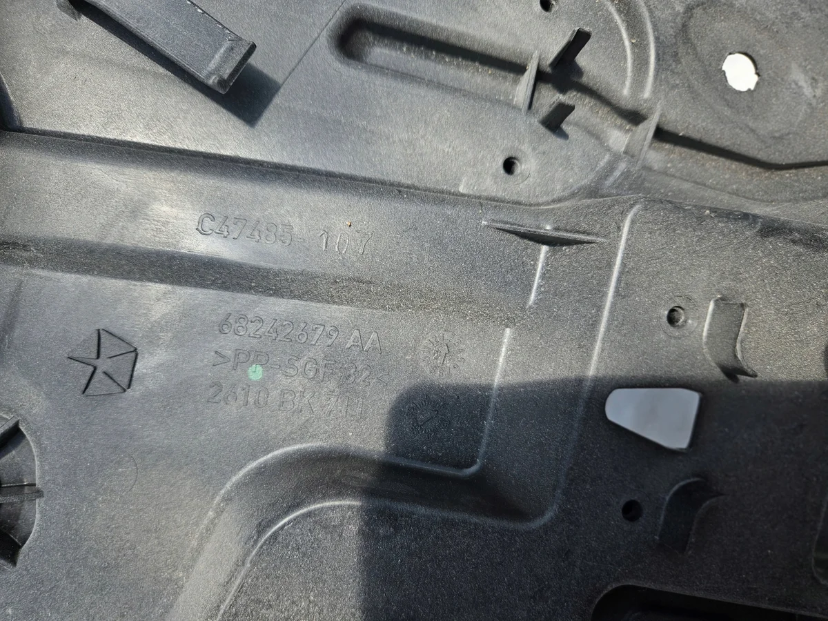 Dörrpanel Jeep Compass II Vänster Bak