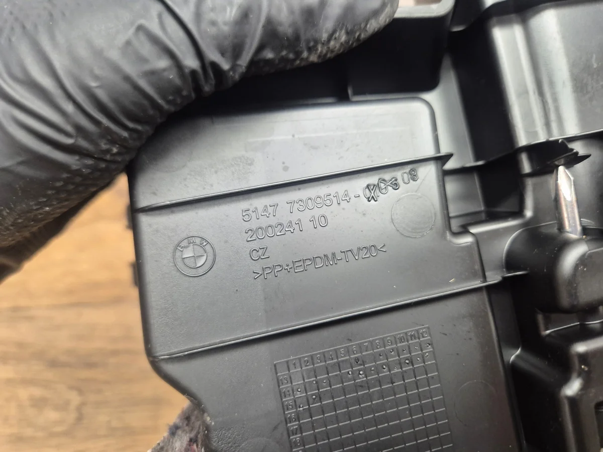 BMW F36 Trunk Storage Insert With Tools image 6