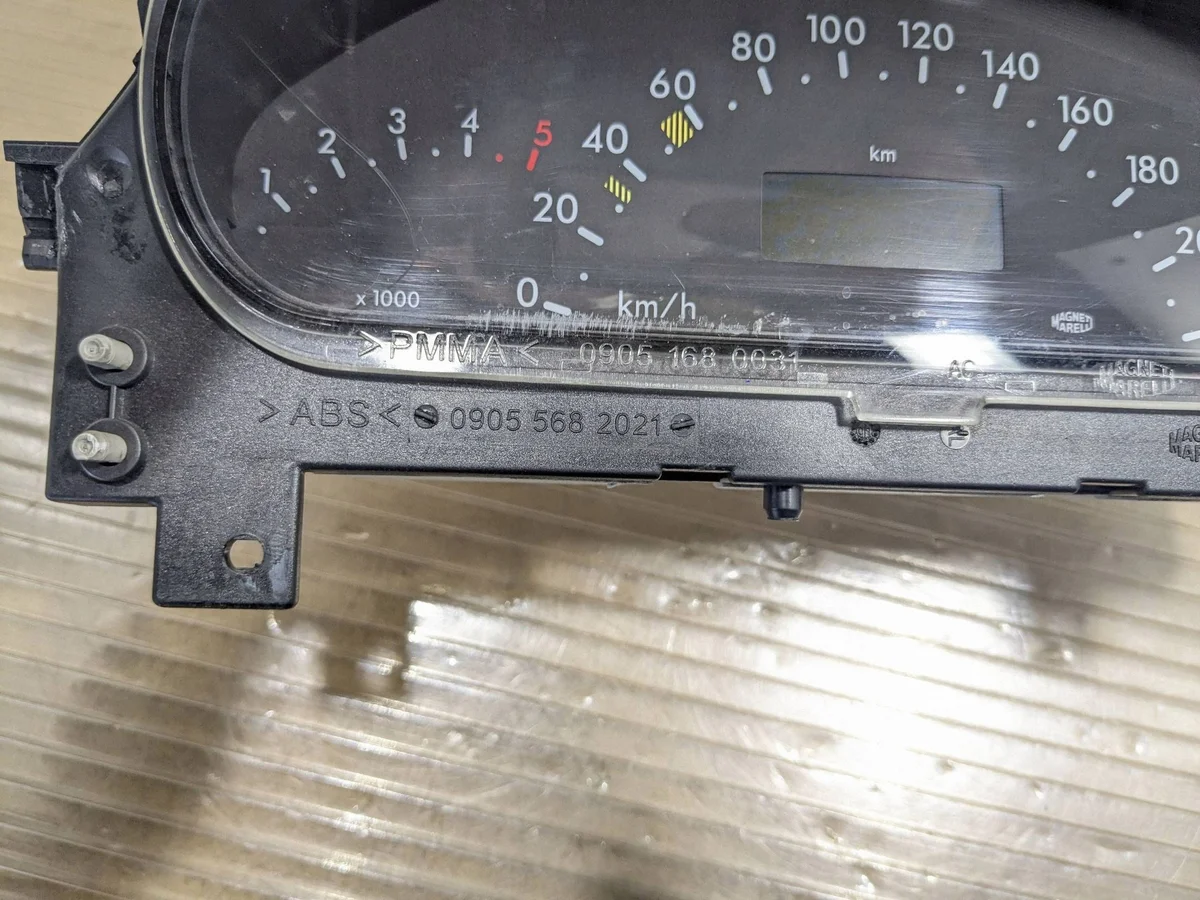 Mittaristo Mercedes A-sarja W168 1.9 8V image 5