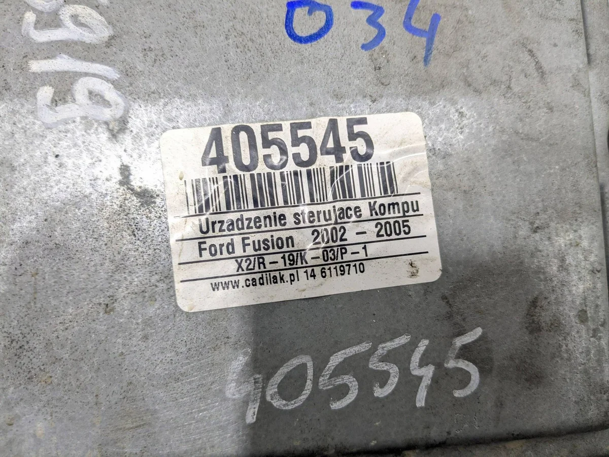 Ford Fiesta 2003 Engine Control Unit 2N1A12A650AA image 3
