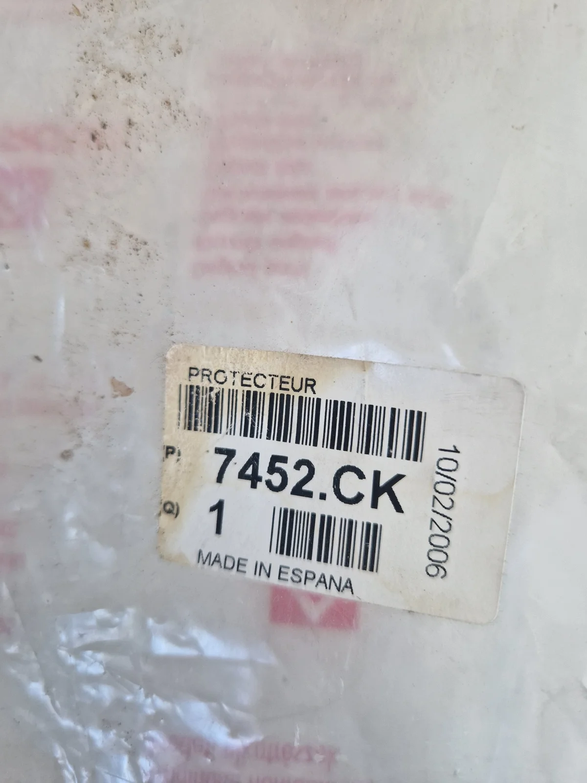 BARRE CHROME CITROEN XSARA PICASSO 7452CK image 3