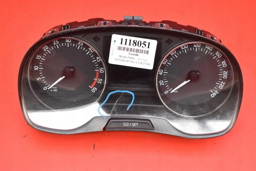 Mittaristo Skoda Fabia III 1.4 TDI 14-18