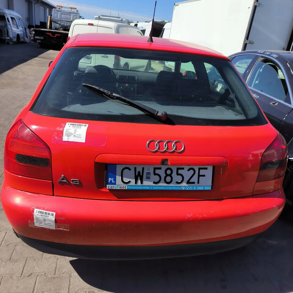 Bagklucka Audi A3 8L (OEM)