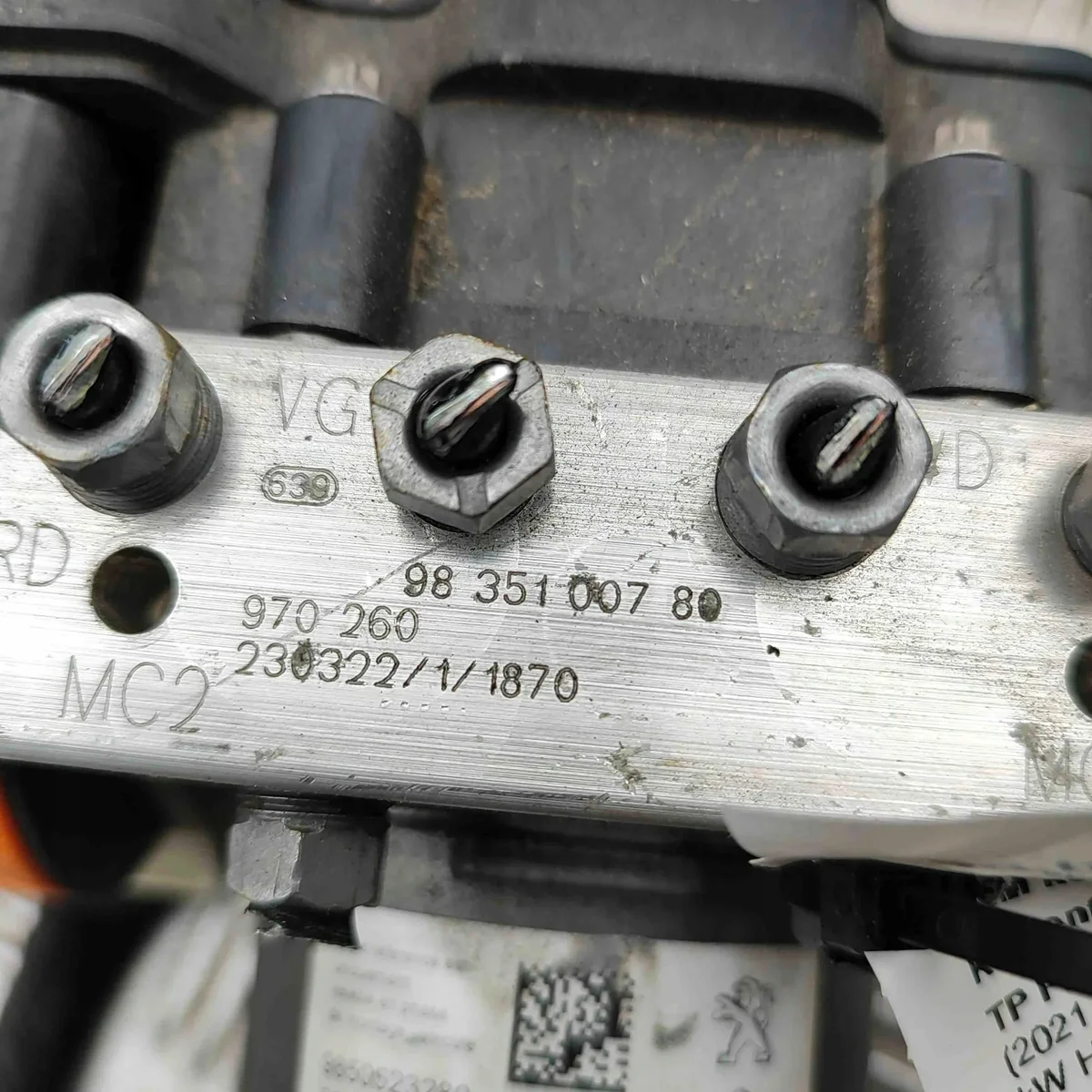 ABS-pump Opel Astra L (O5) 9835100780 image 8