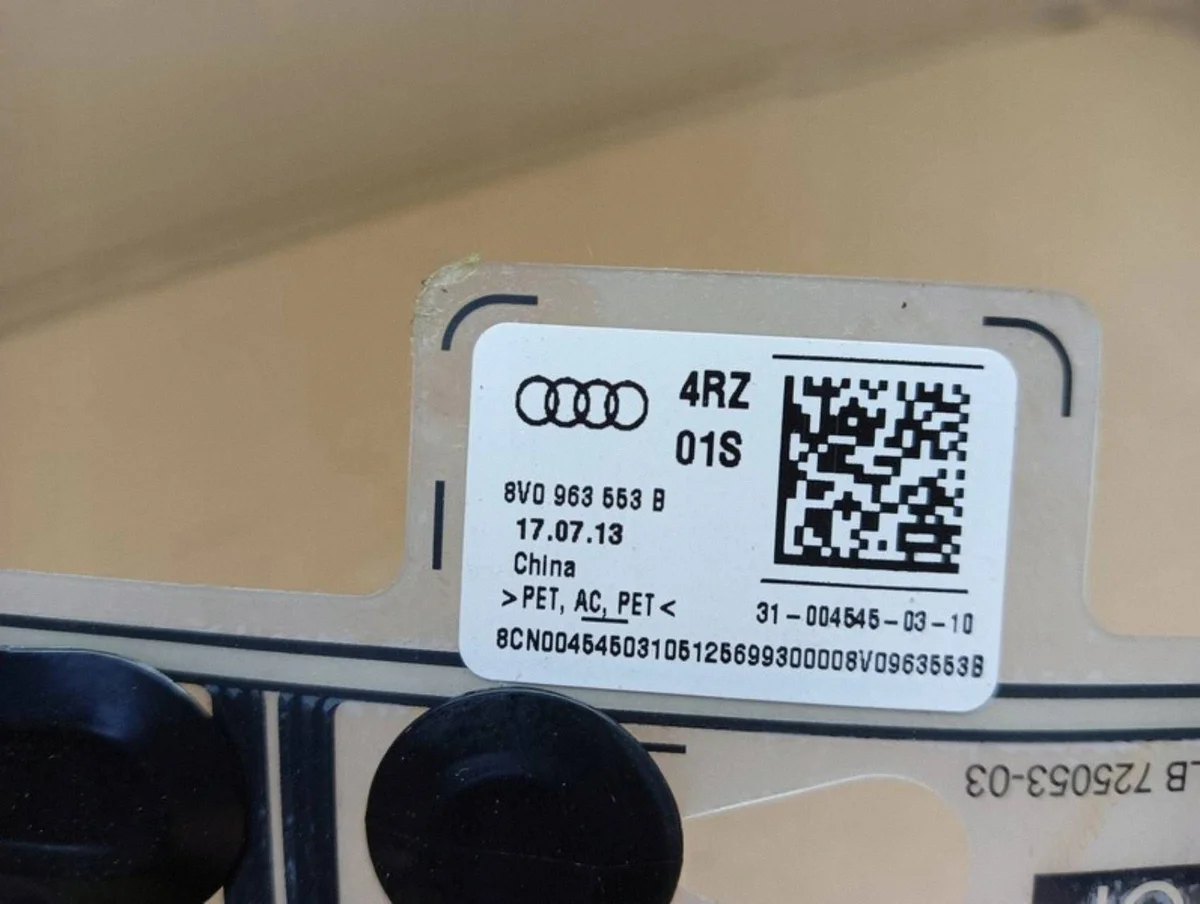 Sensor Asiento Audi A3 8V 8V0963553B Izquierdo image 4