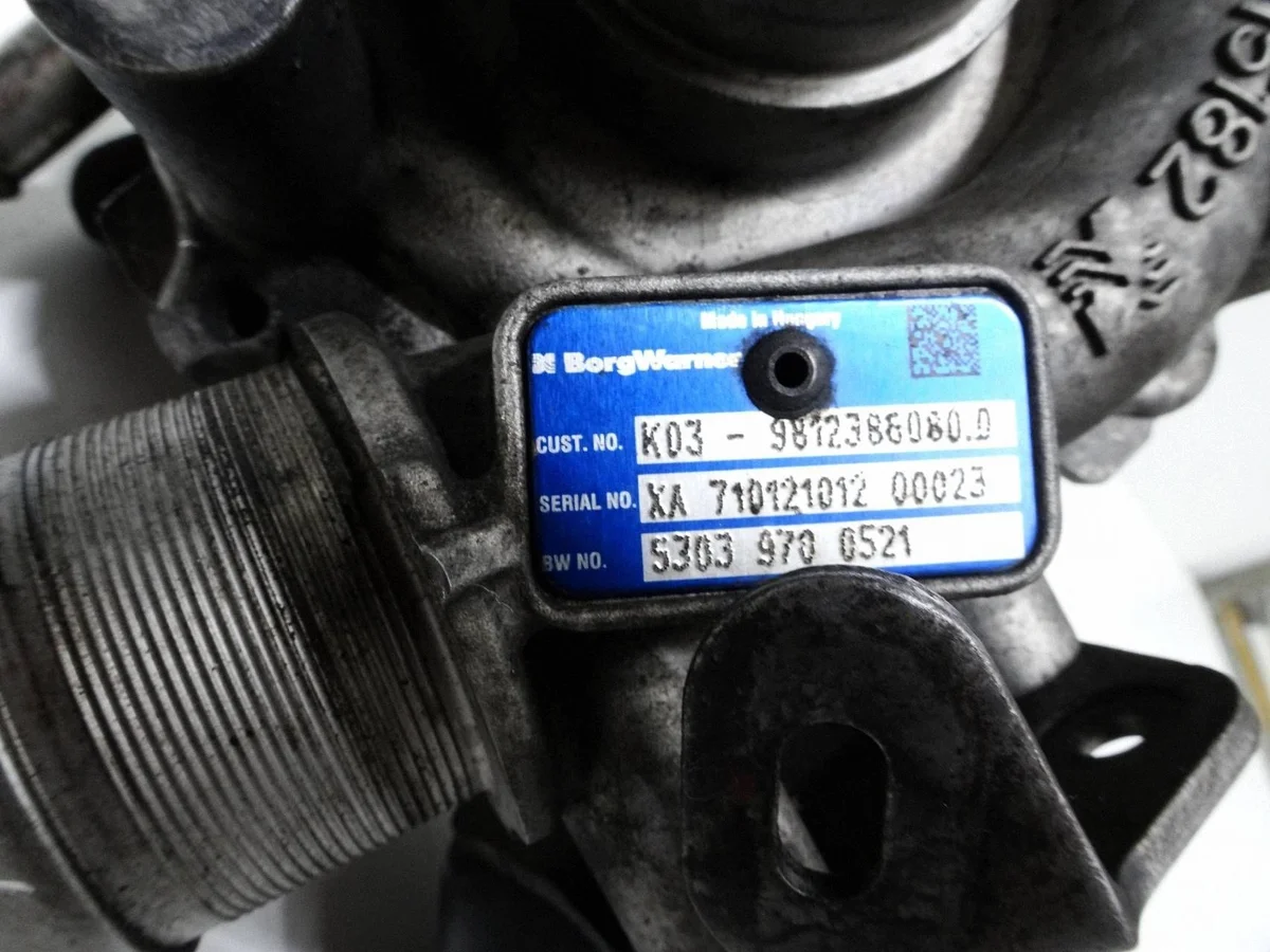 Peugeot Turbocompressor 9812386080 Gebruikt image 8