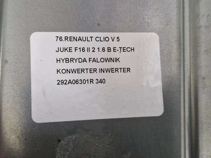 Onduleur Renault Clio V 1.6 E-TECH HYBRIDE image 8