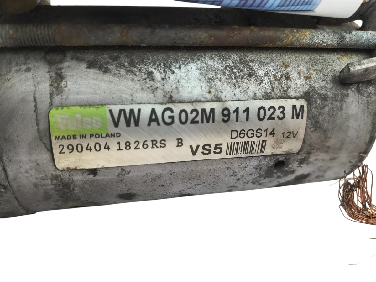 Starter VW Golf V Passat B6 A3 1.6 FSI image 5