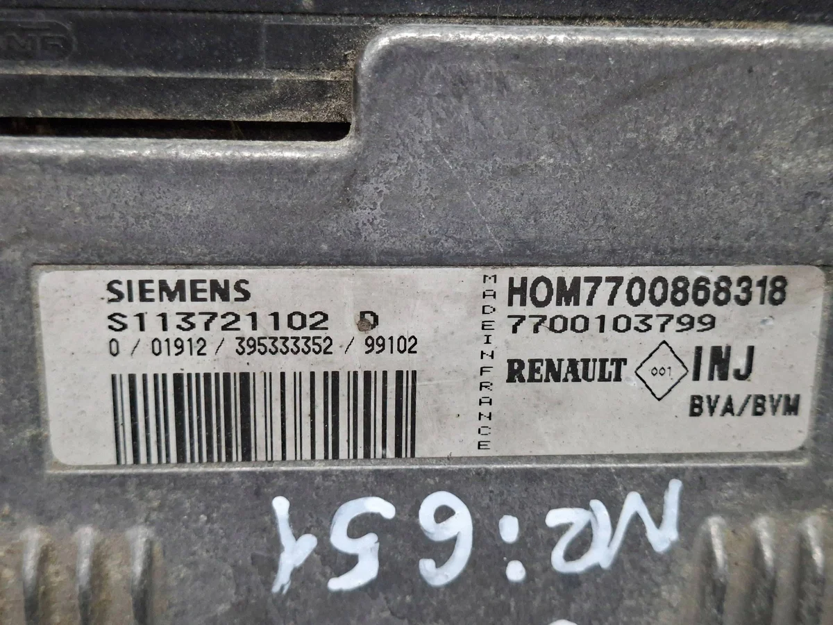 Engine Control Unit S113721102D for Renault Safrane