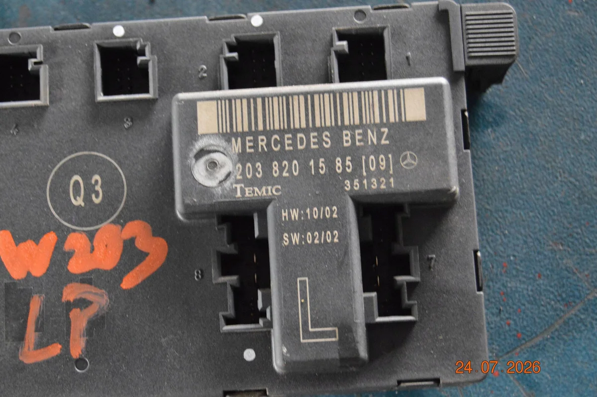 Módulo Porta Esquerda Mercedes C W203 203820158509 image 3