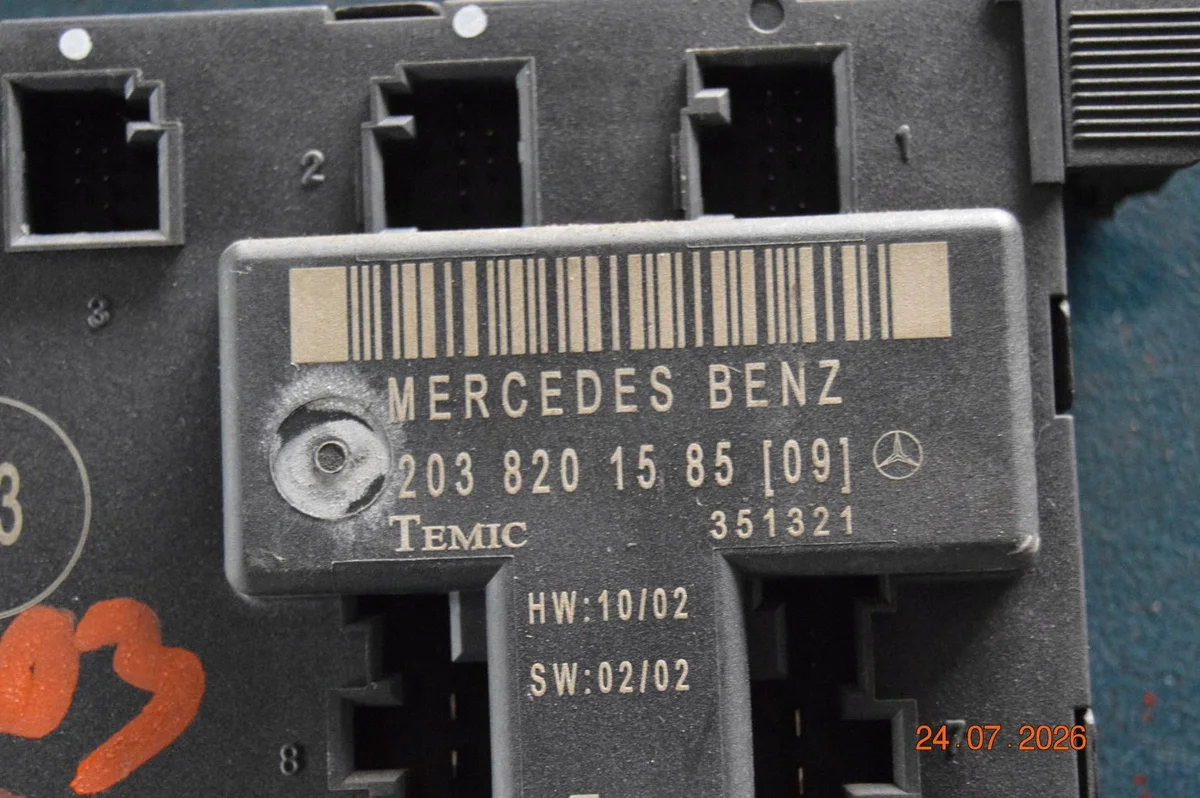 Módulo Porta Esquerda Mercedes C W203 203820158509 image 4