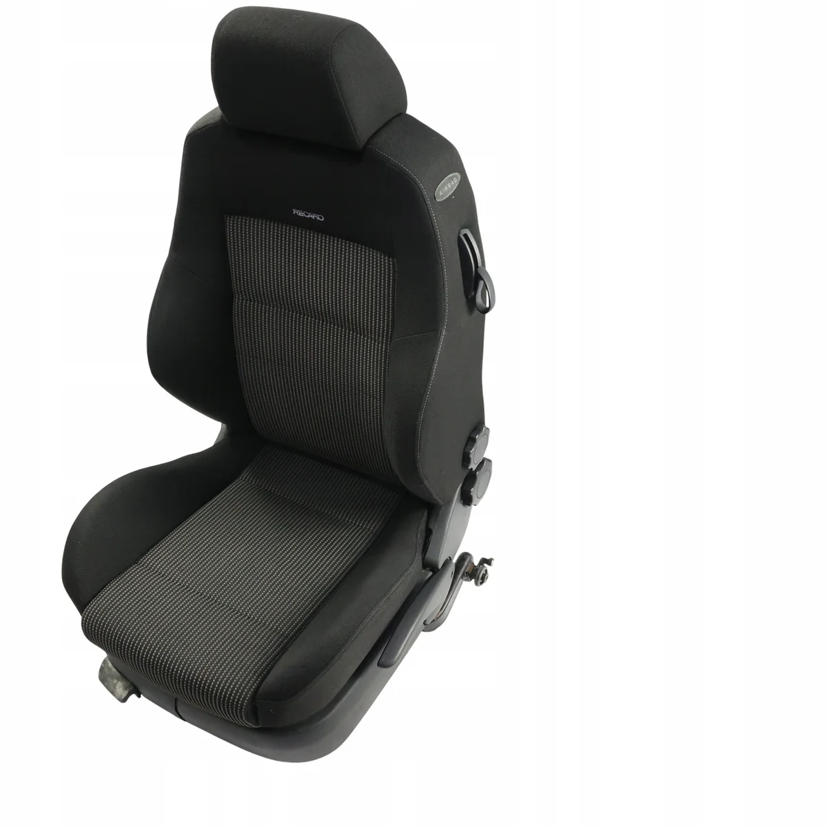 VW Golf GTI Mk4 Recaro Sitz Leder Schwarz-Blau Links image 9