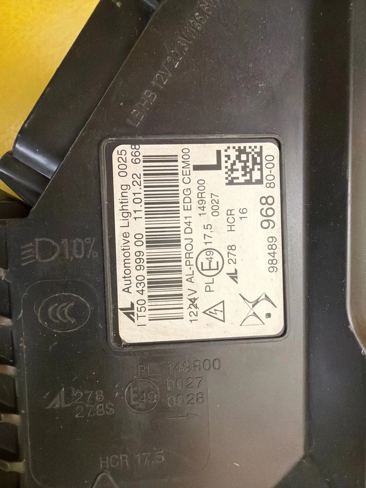 Linke Frontleuchte DS4 II Full LED 2021- image 5